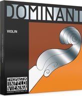 Thomastik Dominant Violin Strings Set of 4 Strings Medium Steel E